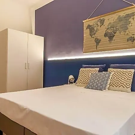 Apartment Elegante 8 Posti Vicino Stazione - Grey E Blu *